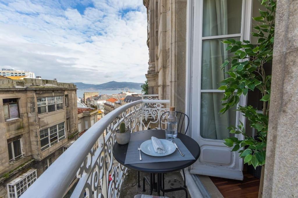 Centrico Duplex De Lujo En Vigo.アパートメント エクステリア 写真